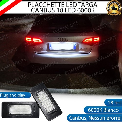Coppia placchette led luci - a,