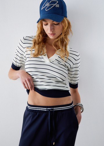 Ta6215 maglia liu righe - ta6215, a