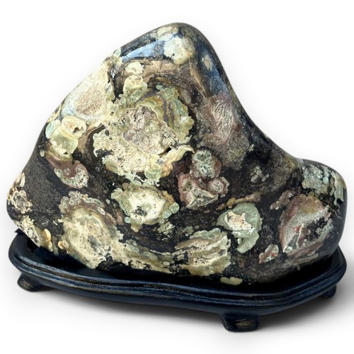 Suiseki pietra naturale fiore - naturale,