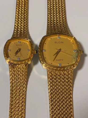 Elgin coppia orologio set - elgin,