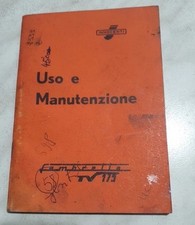 LIBRETTO USO E MANUTENZIONE LAMBRETTA TV 175 ORIGINALE BUONE CONDIZIONI