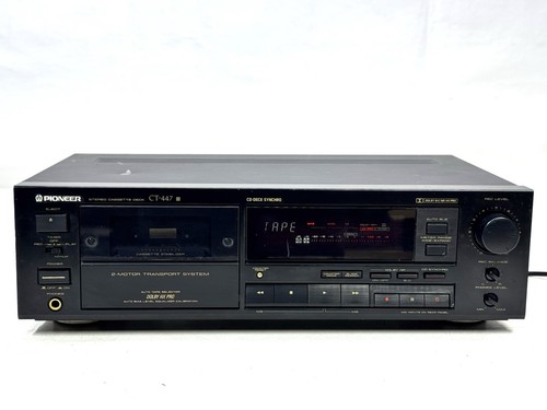 Pioneer 447 tapedeck dolby - ct-447,