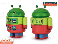 Dead Zebra Robot Revolution "Mix-bot 05" 3" personaggio Android (Kong Andri) NUOVO