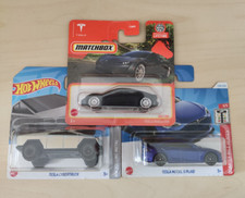 Lotto 3 Modellini Tesla Hot