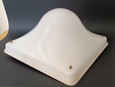 ♥ LAMPADA DA MURO PARETE NIBA DESIGN BOLLA PLASTICA BIANCA VINTAGE SPACE AGE