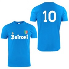 T-Shirt Napoli Buitoni Figli del Vesuvio Sartoriale Idea Regalo Festa del papà -