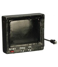 Dollhouse television set - dollhouse,