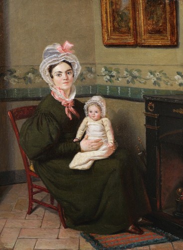 Tableau encadré scène