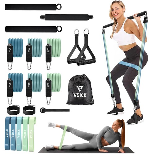 Kit barra pilates fasce - pilates,