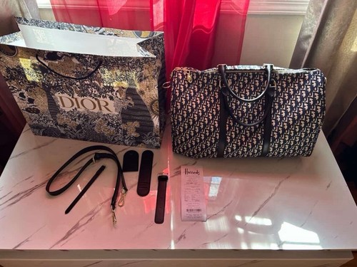 Dior oblique logo satchel - dior,