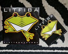 LITFIBA - ELETTROMACUMBA - EMI -2000- ADESIVO PROMO IN OMAGGIO!! 0201799022 -*B*