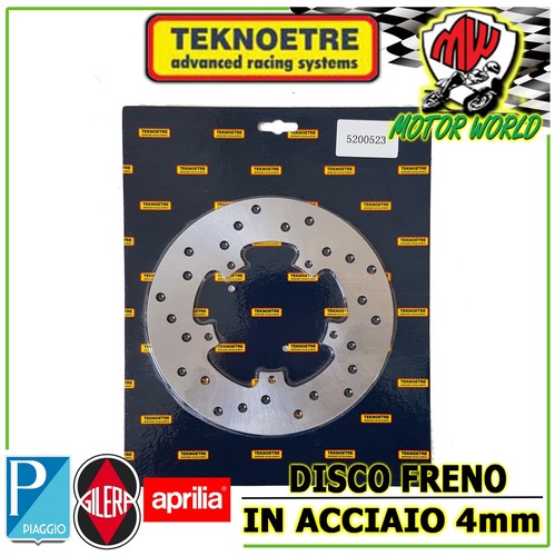 Disco freno anteriore - anteriore, acciaio