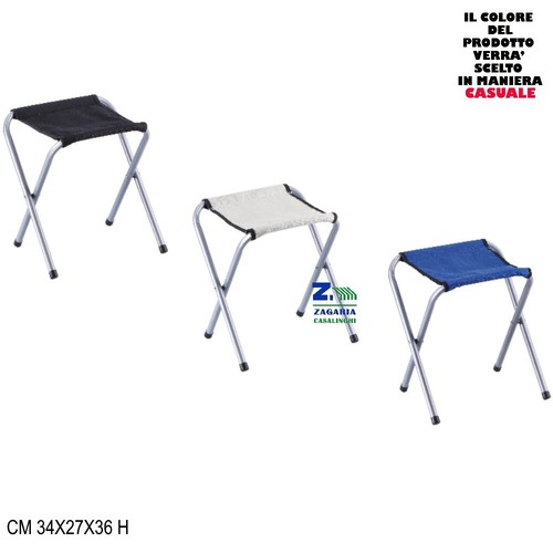 Sgabello pieghevole - sgabello,