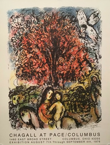 1976 original chagall - 1976, poster