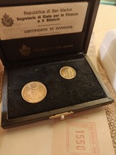 1 + 2 Scudi Oro San Marino 1976 – FDC in Confezione Originale