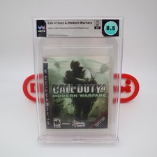 PS3 CALL OF DUTY 4 MODERN WARFARE - SOLO SCATOLA DISPLAY GAMESTOP! WATA GRADO 8,5!