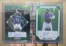 Coppia di carte da baseball