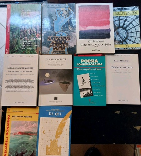 Lotto libri poesia - lotto,