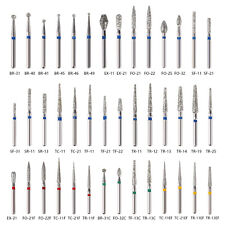 100PCS Dental Frese Diamantate Per Turbina Dentista fresas de diamante