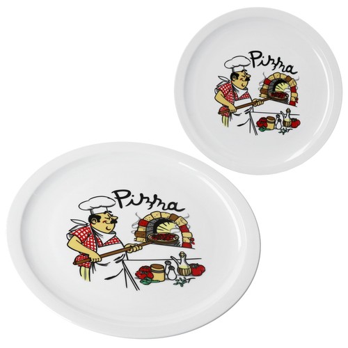 Set piatti pizza mario xxl - 2,