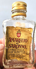 Bottiglia pinta vetro vuota Amaretto di Saronno Originals 1/10°