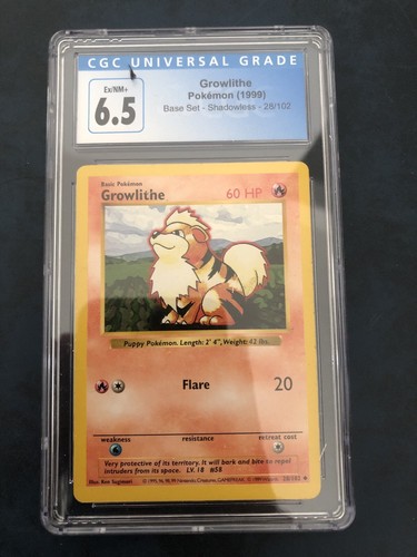 Pokemon cgc shadowless set - cgc,