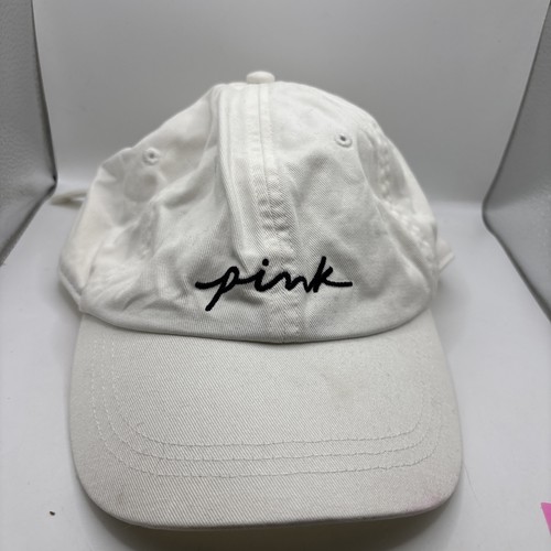 Cappello bianco rosa donna