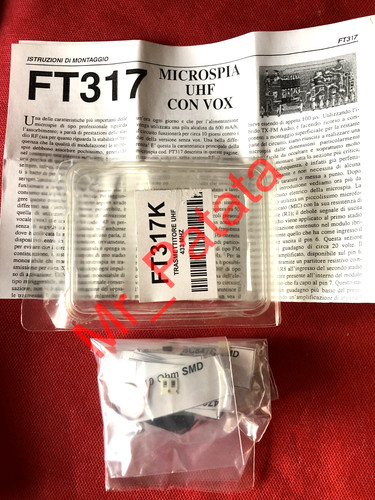 Ft317 microspia uhf - microspia, mhz