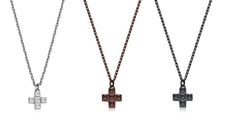 Collana uomo con croce - collana,