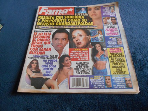 Fama rivista lucero scandal - rivista,