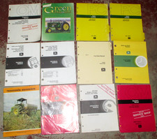 LOTTO DI 12 MANUALI JOHN DEERE