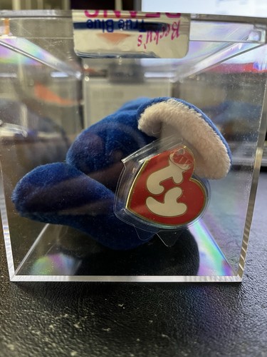 Royal blue peanut beanie - peanut, ty