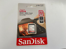 Scheda SD SanDisk 32 GB SDHC UHS-I SD Ultra Class10 SDSDUN4-032G-AN6IN