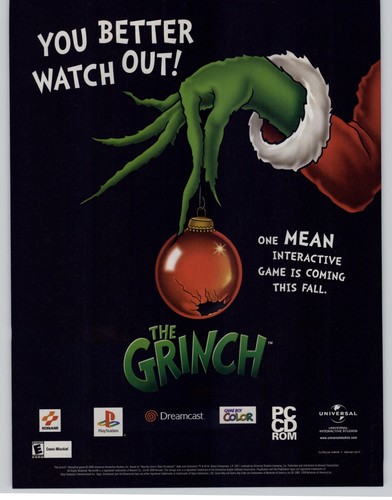 2000 the grinch ps1 - 2000, dreamcast