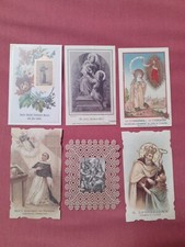 HACHETTE SANTINI DA COLLEZIONE FASCICOLO 63 CON SEI SANTINI RIPRODUZIONE D'EPOCA