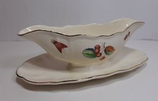 Antica Salsiera Ceramica Decorata LAVENO Italy Design Vintage