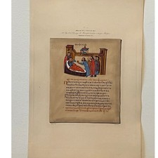 Piatto litografico Silvestre
