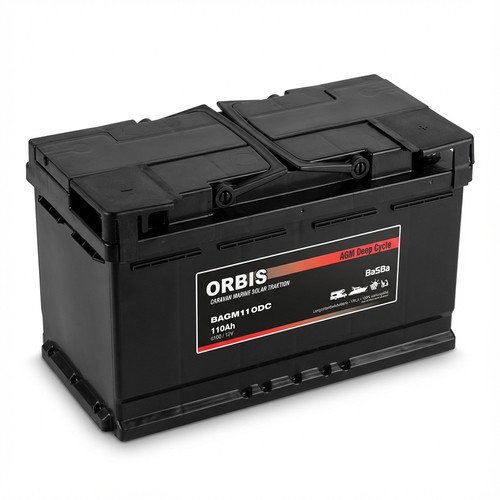 Batteria agm 110ah orbis - agm,