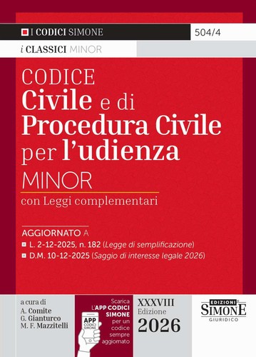 Codice civile procedura - e,