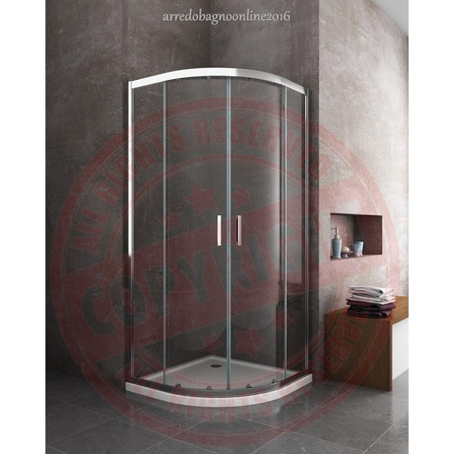 Box cabina doccia bagno curvo - doccia,