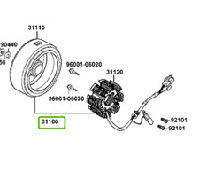 RUOTA MAGNETICA KYMCO LIKE