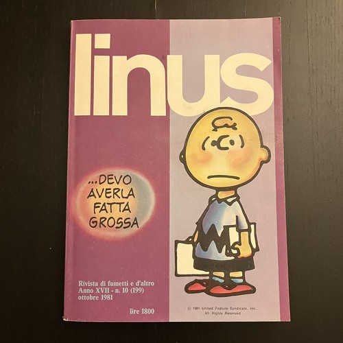 Linus ottobre 1981 - ottobre,