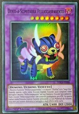 DENTI A SCIMITARRA PELLICCIASPAVENTO  Super Rara in Italiano TOCH-IT048 YUGIOH