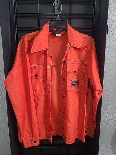 Giacca nylon arancione