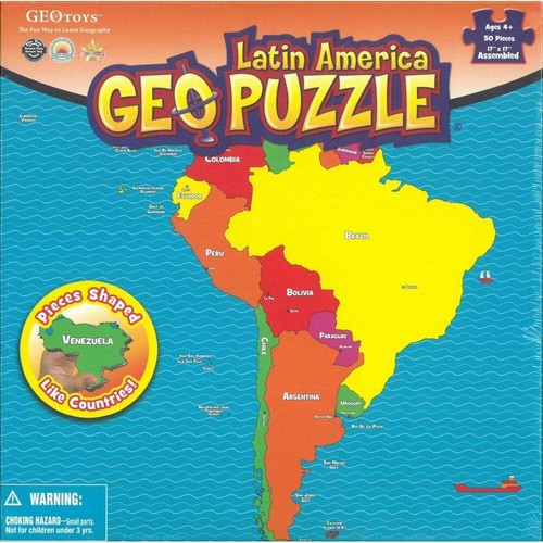 America latina geopuzzle - america,
