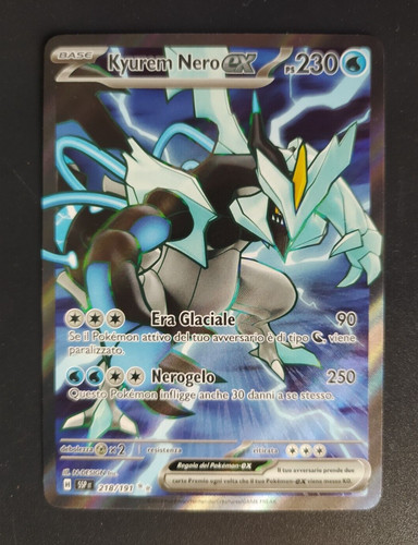 Pokemon card 218 - pokemon, kyurem