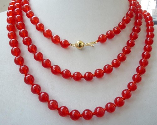 Collana gemme tonde diaspro