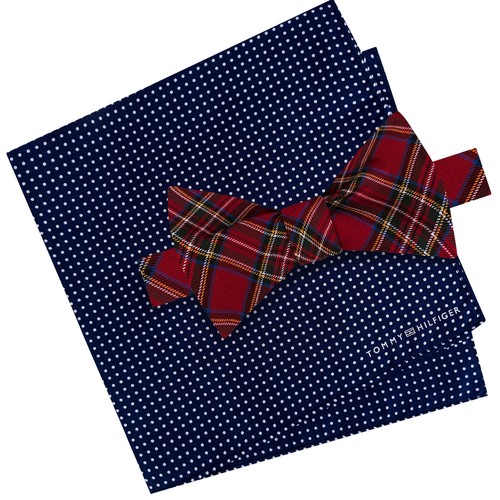 Cravatta tommy hilfiger rossa - tommy,