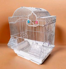 Gabbia Per Uccelli Bianca Con