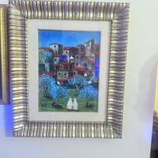 Olio su tavola di Luigi Silvi